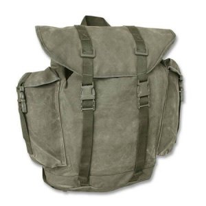 BW Jäger Rucksack Original oliv gebrauch