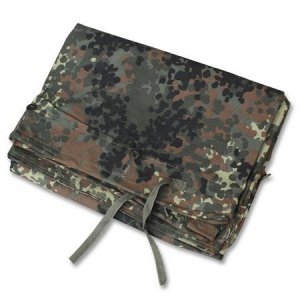 BW Zeltbahn flecktarn Original gebraucht