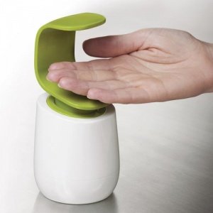 C-PUMP Seifenspender weiß/grün