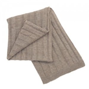 CABLE 100% Baby-Alpaka-Strickplaids - CA