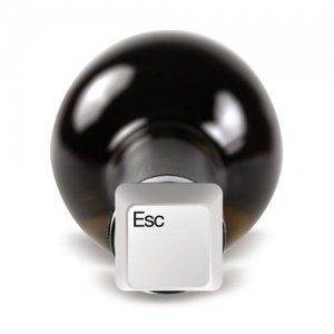 CAPS LOCK Flaschenverschluß-Set 3 St.