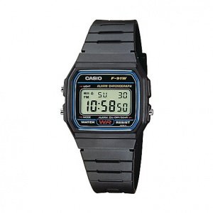 CASIO Chronograph Collection F-91W-1YEF