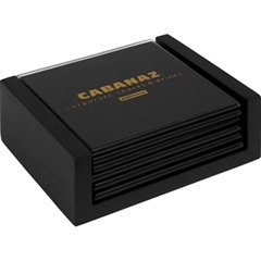 Cabanaz Coasters Schwarz