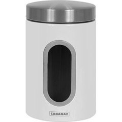 Cabanaz Vorratsdose mit Sichtfenster Wei