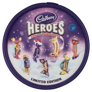 Cadbury Heroes Geschenkdose