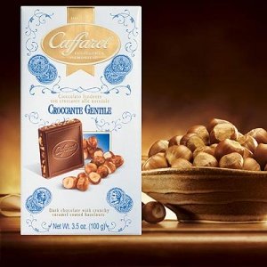 Caffarel Zartbitterschokolade mit karame