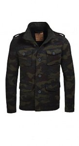 Camouflage Outdoor Strickjacke