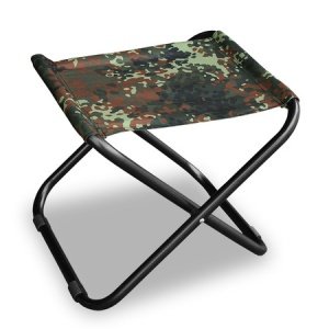 Camping Klapphocker flecktarn