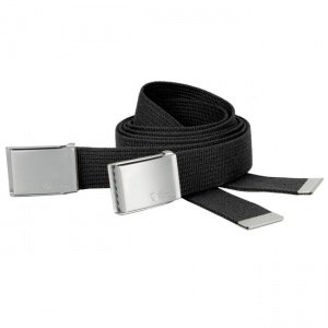 Canvas-Gürtel, schwarz
