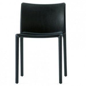 Cappellini - Lac, Leder schwarz / Nähte 