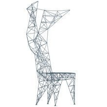 Cappellini - Pylon Chair, lackiert Alumi