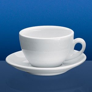 Cappuccinotasse ´Roma´, weiß