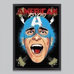 Captain Psycho Poster by Butcher Billy
