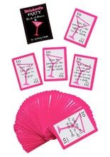 Card Game Bachelorette Party white-pink
