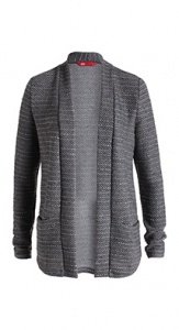 Cardigan aus Bouclé-Sweat