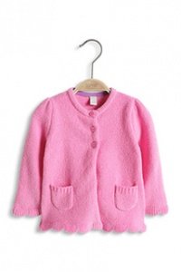 Cardigan aus samtweichem Chenille-Strick