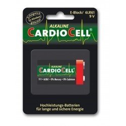Cardiocell Batterie 9 V Block -6LR61 1er