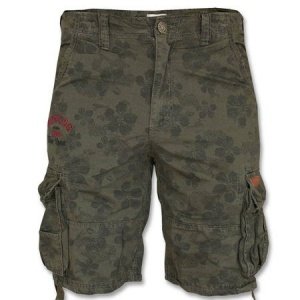 Cargo Shorts Long Beach oliv (Abverkauf)