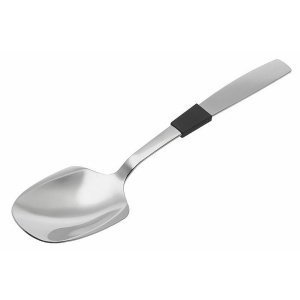 Carl Mertens Servierlöffel Trio schwarz 