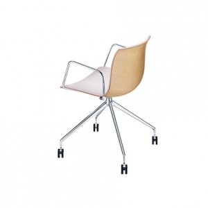 Catifa 53 Sessel mit Rollen