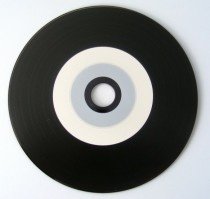 CD-R 80 XLayer 48x Black Vinyl 50er Spin