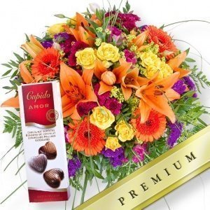 Celebration und Pralinen-Herzen