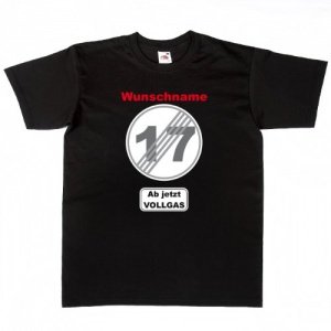 T-Shirt 18 - Ab jetzt Vollgas