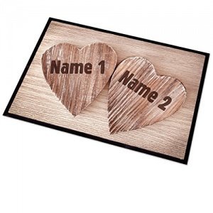 Fußmatte mit Wunschname