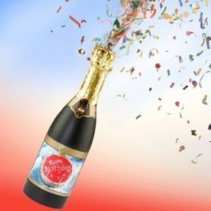 _ CHAMPAGNER-REGEN Emotionsregen HAPPY B