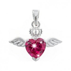 CHRIST Anhänger Herz mit Flügeln