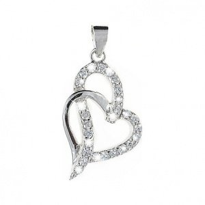 CHRIST Anhänger verschlungene Herzen