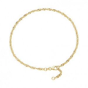 CHRIST Gold Fusskette