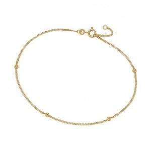 CHRIST Gold Fusskette