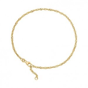 CHRIST Gold Fusskette