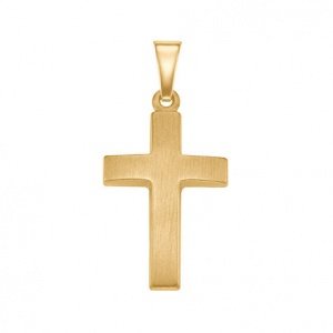 CHRIST Gold Kreuz Anhänger