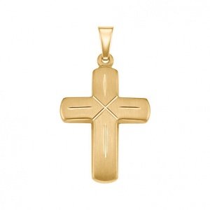 CHRIST Gold Kreuz Anhänger