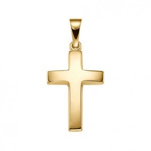 CHRIST Gold Kreuz Anhänger