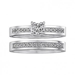 CHRIST Love Diamonds Damenring-Set