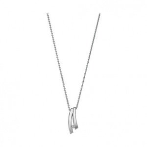 CHRIST Silver Diamonds Collier