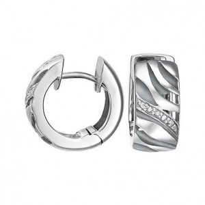 CHRIST Silver Diamonds Creole