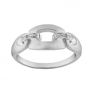 CHRIST Silver Diamonds Damenring