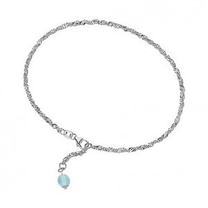 CHRIST Silver Fusskette