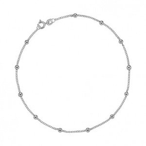 CHRIST Silver Fusskette