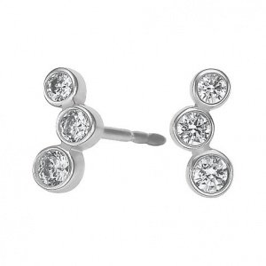 CHRIST Silver Ohrstecker