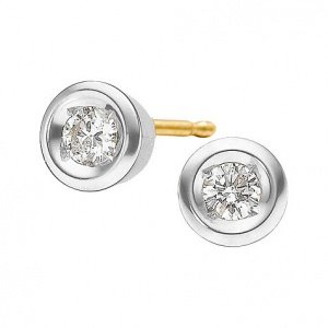 CHRIST Solitaire Ohrstecker