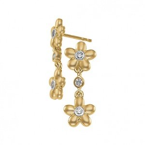 CHRIST Zirkonia Ohrhänger