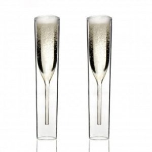 Champagnerglas Inside Out 2er Set