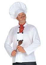 Chef Koch Accessoire-Set weiss-schwarz-r