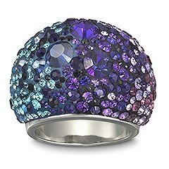 Chic Purple Blue Ring
