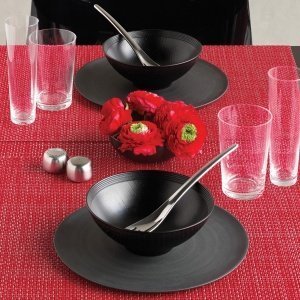 Chilewich Tischset BASKETWEAVE rot - 2 S